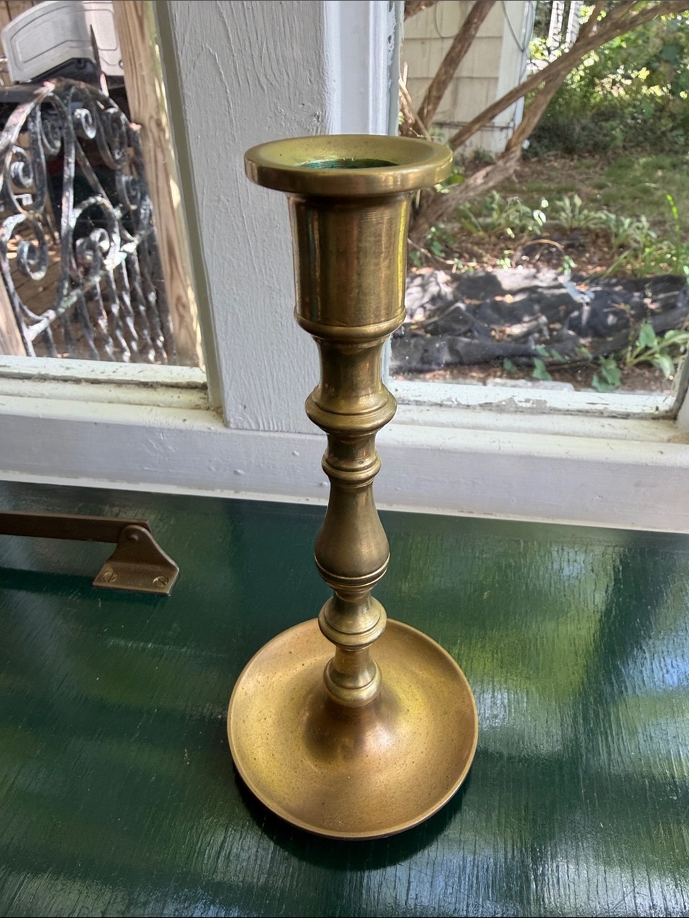 Vintage Brass Candlestick Holder